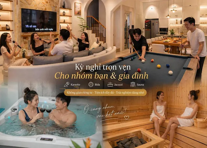 S - Center, Near - 3br Private With Pool, Jacuzzi, Sauna, Karaoke Hạ Long
